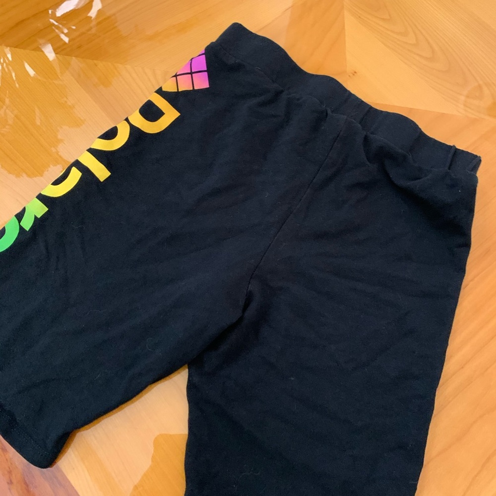 Polaroid biker shorts